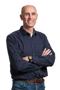 Portretfoto van Arjan Vos