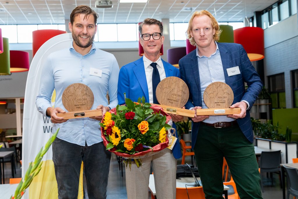 Winnaars eerste Social Sustainability Awards van ARGO360 en UW: Universiteit Utrecht, TU Delft en Telindus