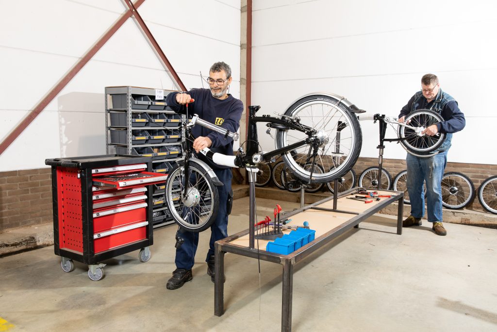 Administratief medewerker bij de Cycle Hub