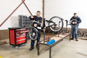 Administratief medewerker bij de Cycle Hub