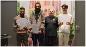 Uitreiking lasdiploma's