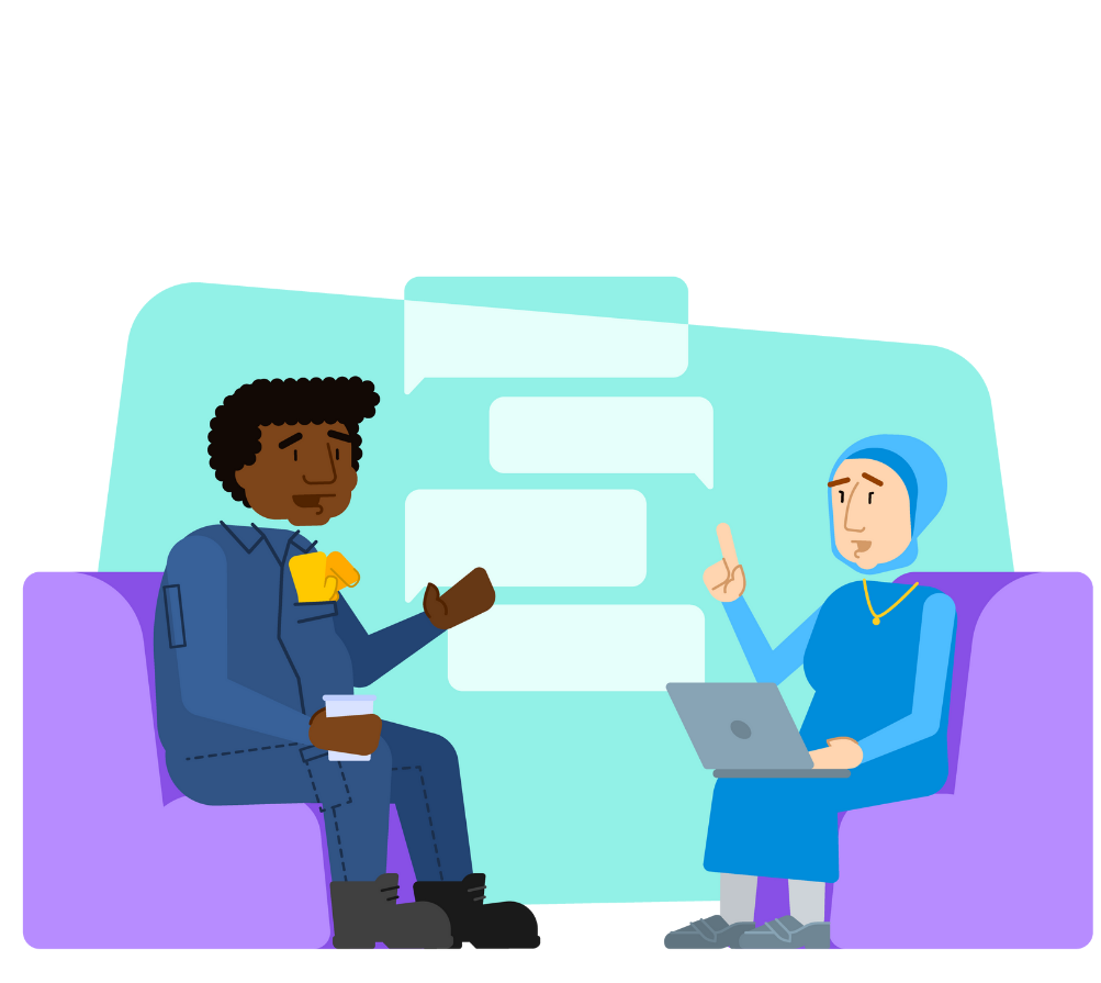 illustratie ik zoek werk