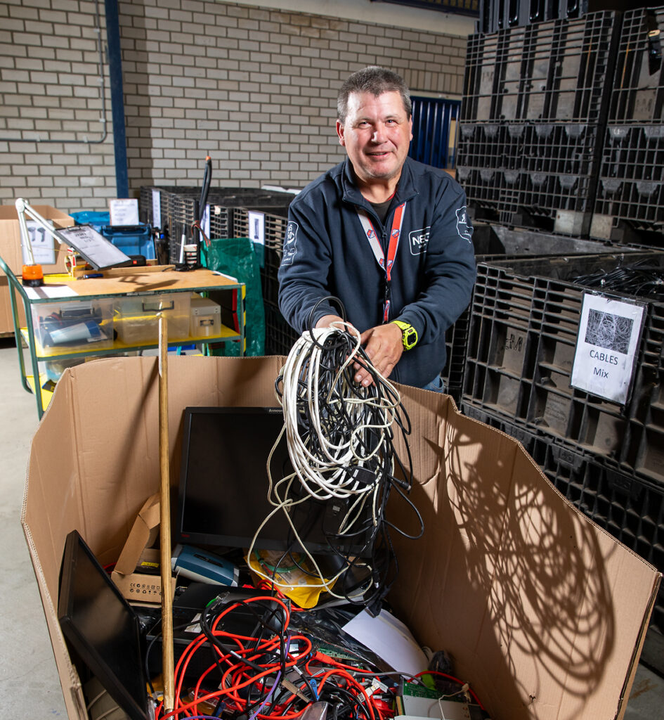 Medewerker Peter Hachmer werkt met plezier bij CTC