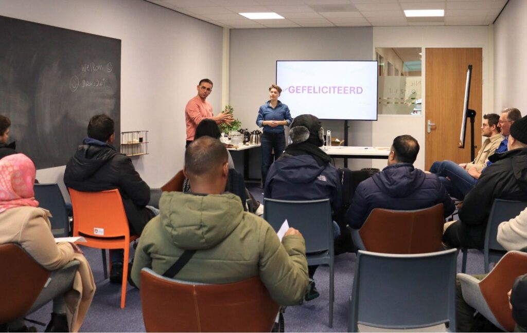 Rachel Samuel doet de inleiding van de A tot Z-route