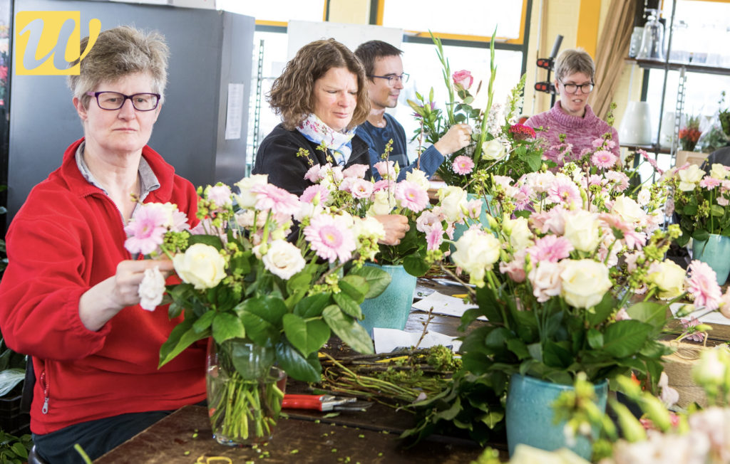 UW Flora bloemstukken binden