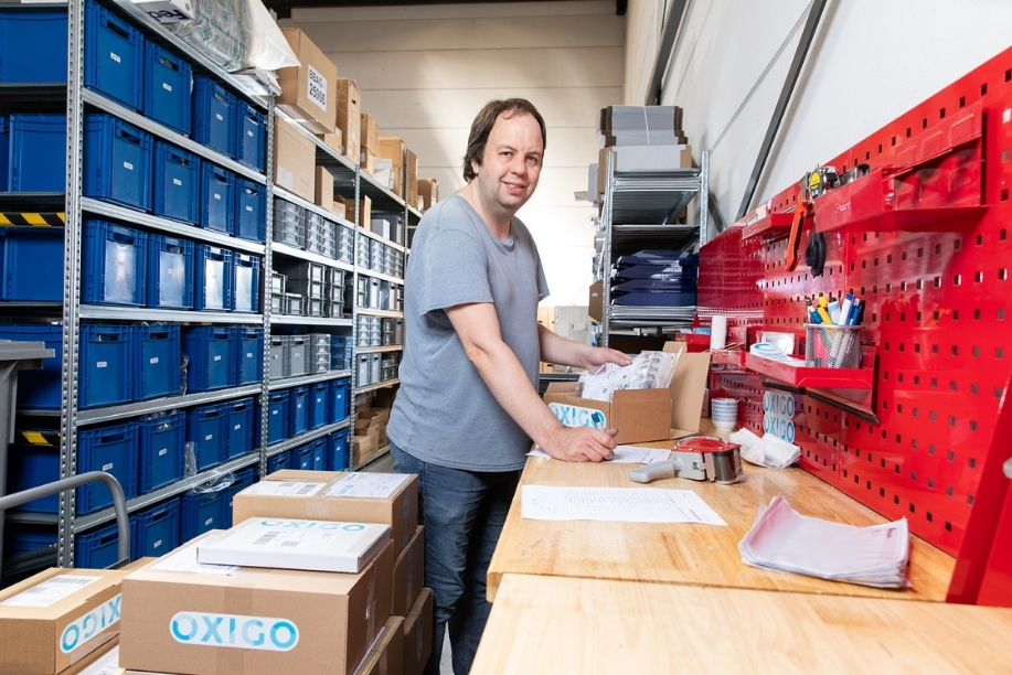 Werner en Oxigo zijn allebei blij met het werk bij Oxigo